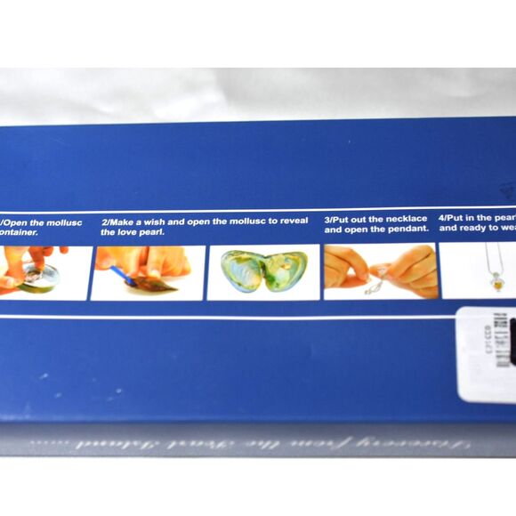 NIP Hope Pink Love Pearl Creations Kit Necklace Set with Stainless Chain 16" - Picture 4 of 4